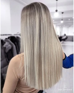Balayage cu decolorare (model), Tuns femei, Nuanțare, Tratament Olaplex